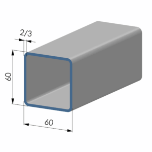 Koker vierkant 60x60